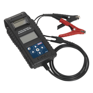 Sealey BT2015 Digital Start/Stop Car Van Vehicle Battery and Alternator Workshop Garage Tester 6/12/24V