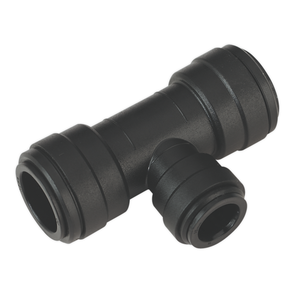 Sealey CAS2215T John Guest Speedfit Air Line Supply Reducing Tee, 22mm-15mm, Pack of 5
