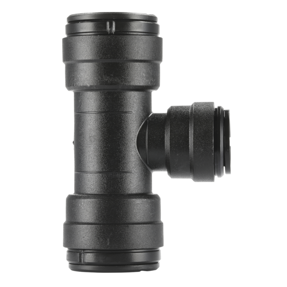 Sealey CAS2215T John Guest Speedfit Air Line Supply Reducing Tee, 22mm-15mm, Pack of 5