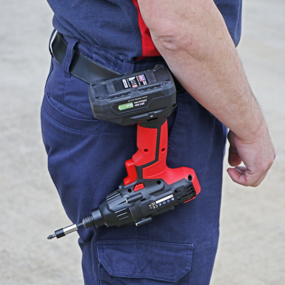 Sealey CP20VID SV20 Series Cordless Impact Driver 20V, 1/4" Hex Drive, Body Only