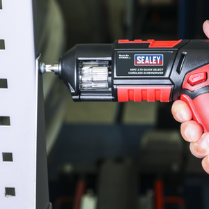 Sealey CP36MS Cordless Quick Select Screwdriver 3.7V, 14 Piece