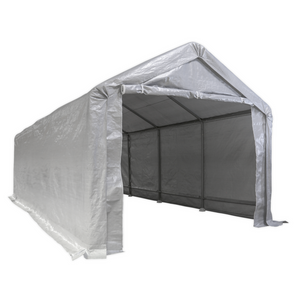 Sealey CPS02 Heavy Duty Vehicle Car Port Outdoor Shelter Tarpaulin Cover 3.3 x 7.5 x 2.9m