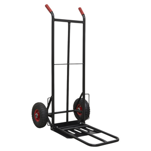 Sealey CST990HD Heavy Duty Transport Sack Cart Truck with PU Polyurethane Tyres, 300kg Capacity