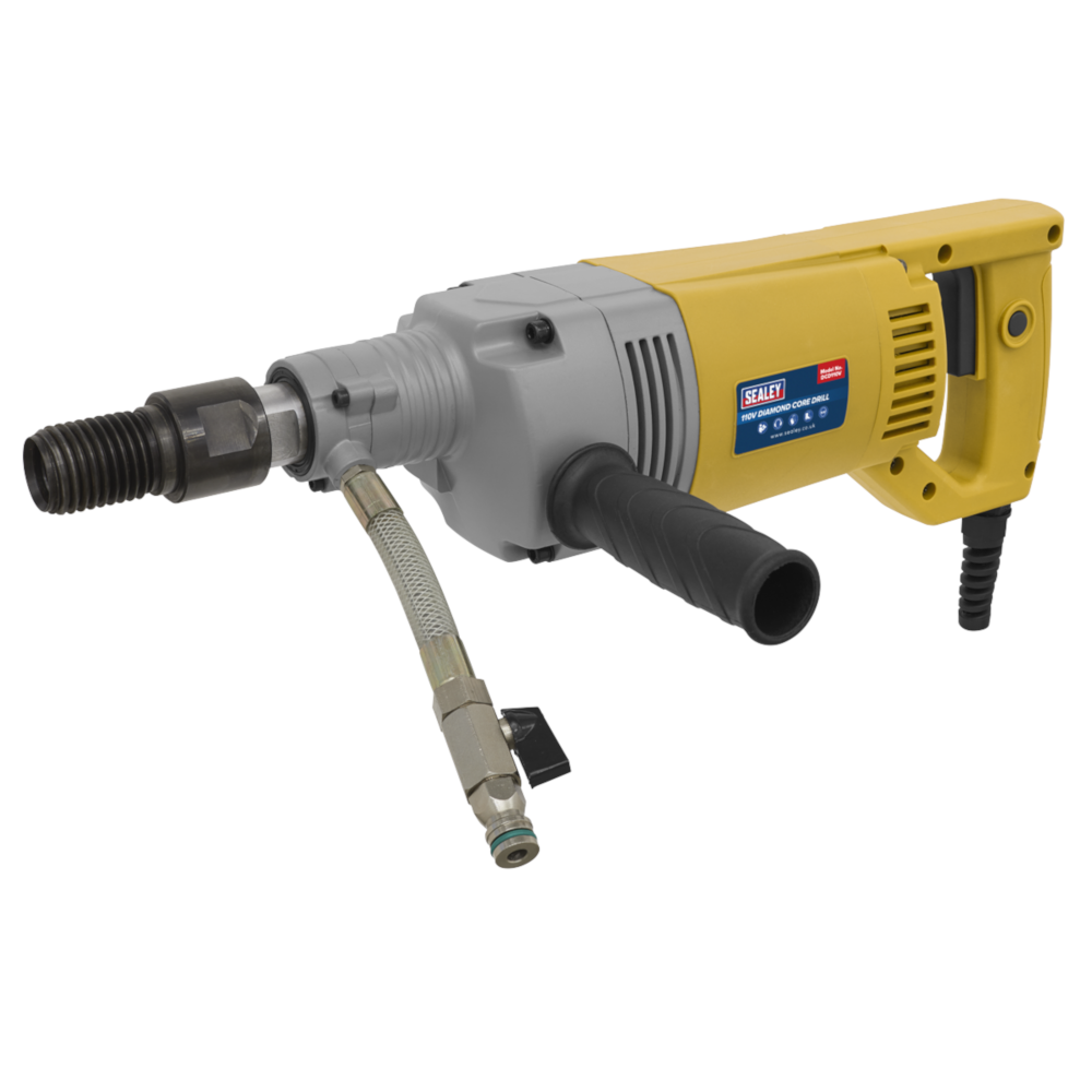 Sealey DCD110V Diamond Core Drill Masonry Concrete Drilling, 2300W 110V