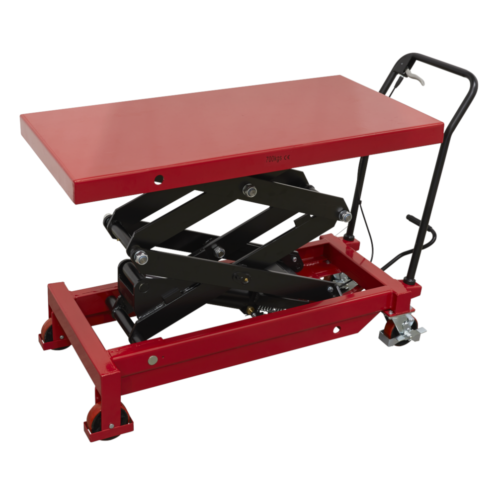 Sealey EVBT700 Electric Vehicle Battery Hydraulic High Lift Platform Truck Cart 700kg