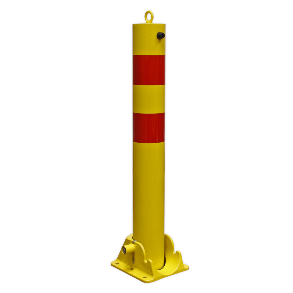 Sealey FBOL900 Folding Locking Vehicle Driveway Security Safety Bollard Post 900mm