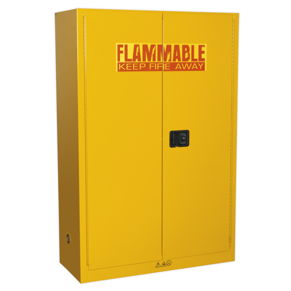 Sealey FSC10 Flammables Substance Material Paint Ink Storage Cabinet 1095 x 460 x 1655mm