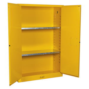 Sealey FSC10 Flammables Substance Material Paint Ink Storage Cabinet 1095 x 460 x 1655mm