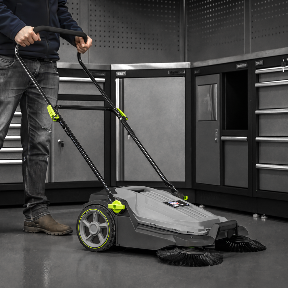 Sealey FSW70 Floor Surface Sweeper Cleaner Machine 650mm