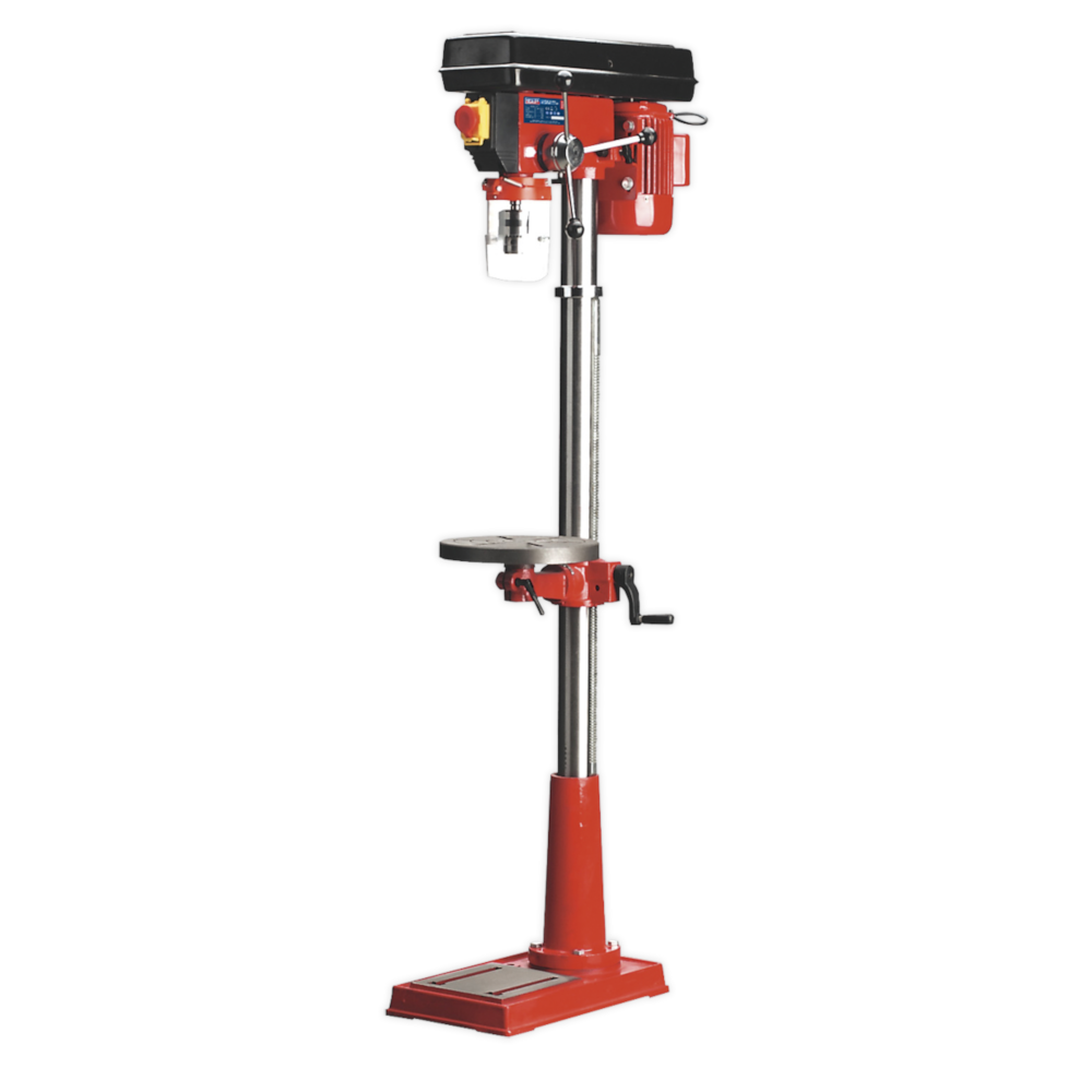 Sealey GDM140F Floor Mounted Pillar Drill, 1500mm Height, 12 Speed, 370W 230V