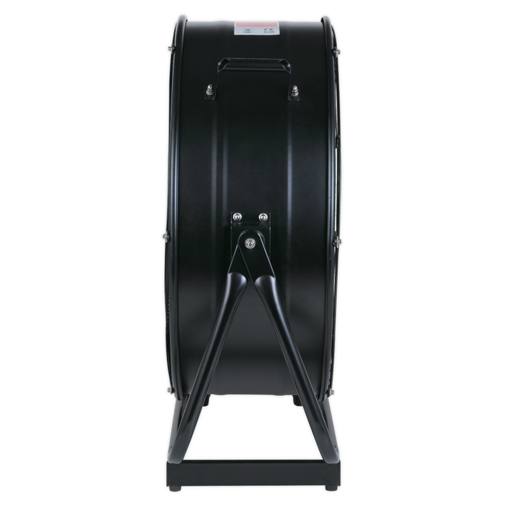 Sealey HVD24P 24" 2 Speed Industrial High Velocity Portable Air Cooling Drum Fan 330W 230V Premier
