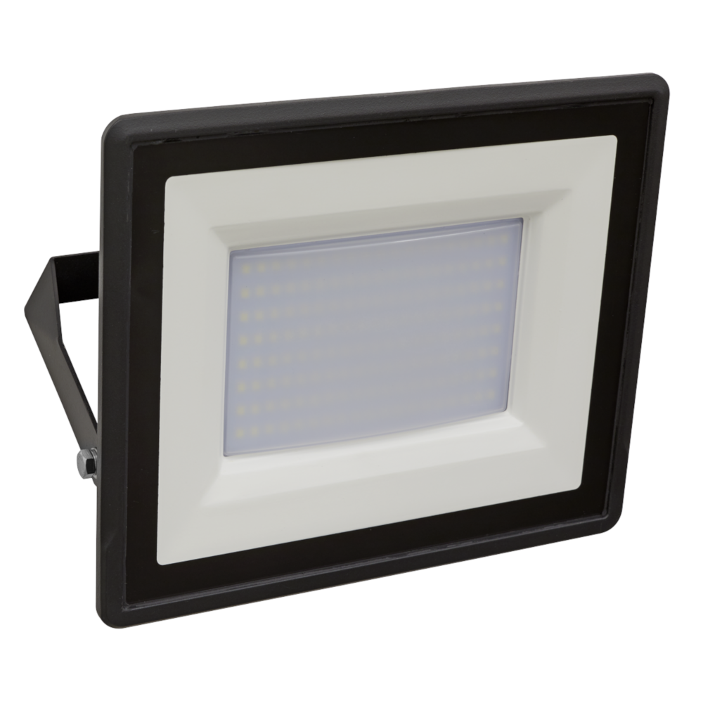 Sealey LED115 SMD LED Extra Slim Outdoor Security Flood Light with Wall Bracket 100W