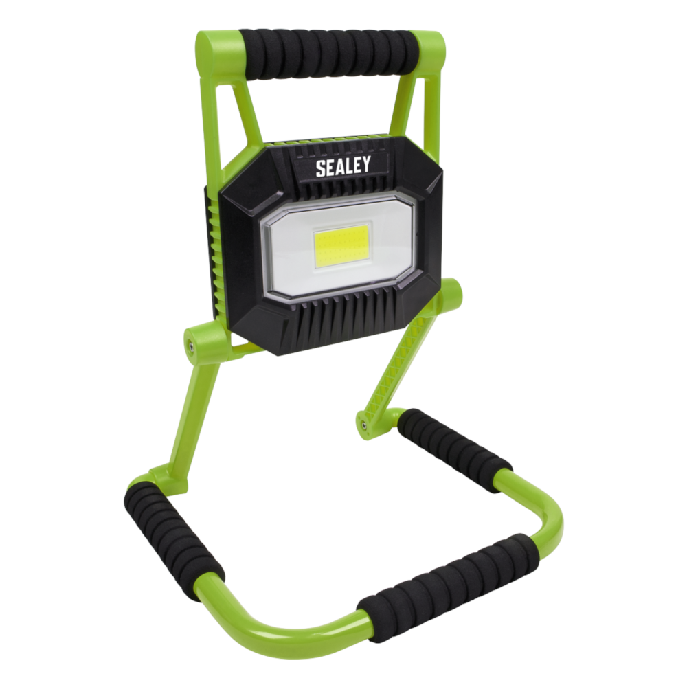 Sealey LEDFL20W COB LED Portable Rechargeable Floodlight Work Light, 20W