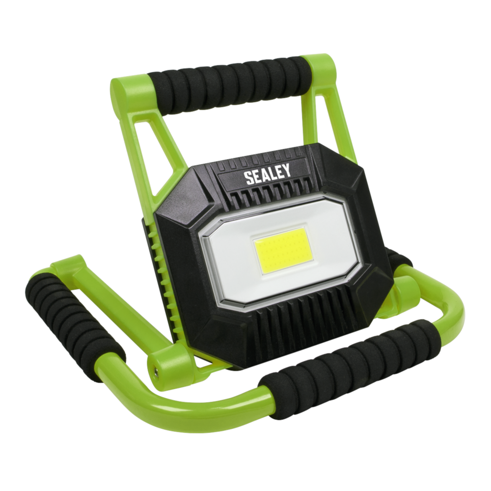Sealey LEDFL20W COB LED Portable Rechargeable Floodlight Work Light, 20W