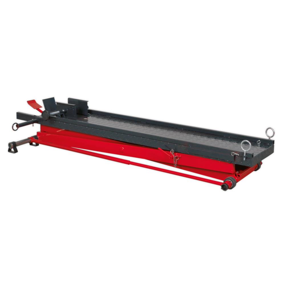 Sealey MC550 Heavy Duty Hydraulic Motorcycle Bike Garage Workshop Support Ramp Bench Lift 450kg Capacity