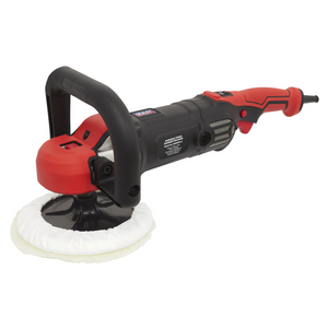 Sealey MS925PS Variable Speed Sander Polisher, 180mm, 1400W 230V