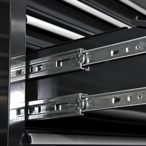 Sealey PTB183015 Premier 15 Drawer Heavy-Duty Roller Tool Cabinet Storage Box 1845mm with Ball Bearing Slides Black