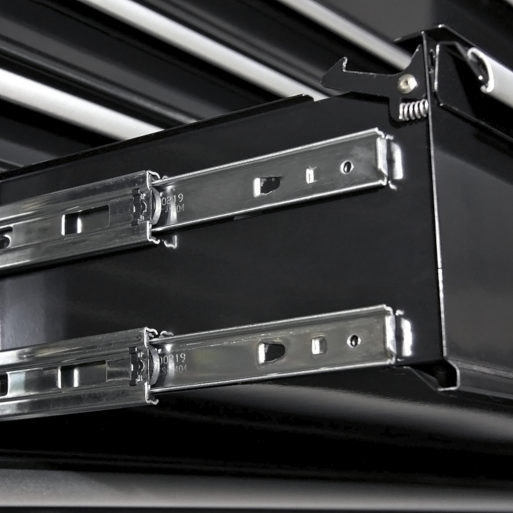 Sealey PTB91508 Premier 8 Drawer Heavy-Duty Top Tool Chest Storage Box 915mm with Ball Bearing Slides Black