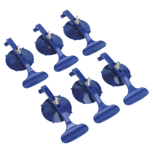 Sealey RE006 Vehicle Trim Repair Suction Clamps, 6 Piece