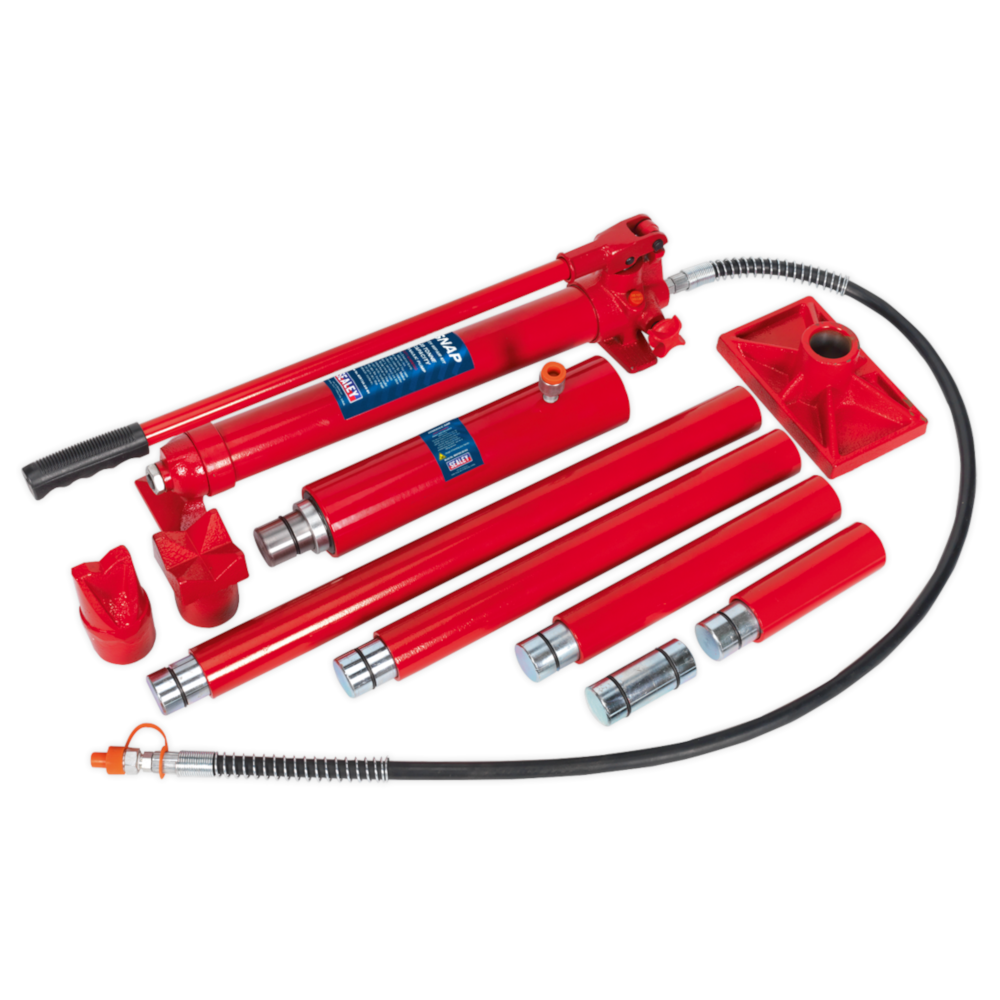 Sealey RE9720 20 Tonne Snap Type Hydraulic Garage Workshop Body Repair Kit