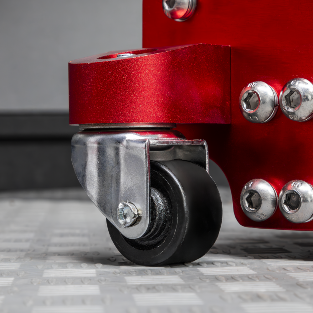 Sealey RJA2500 2.5 Tonne Aluminium Low Entry Profile Garage Workshop Lifting Trolley Jack with Rocket Lift