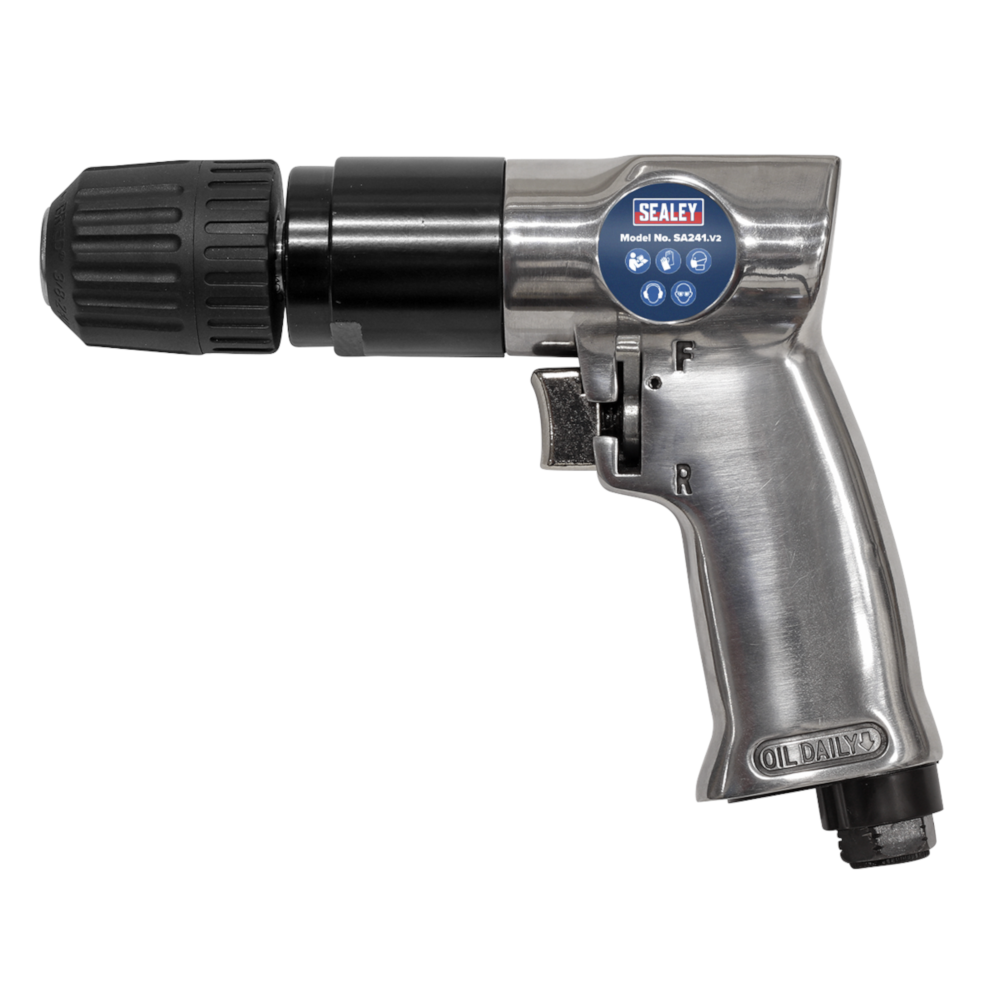 Sealey SA241 Air Drill 10mm with Keyless Chuck 1/4"BSP
