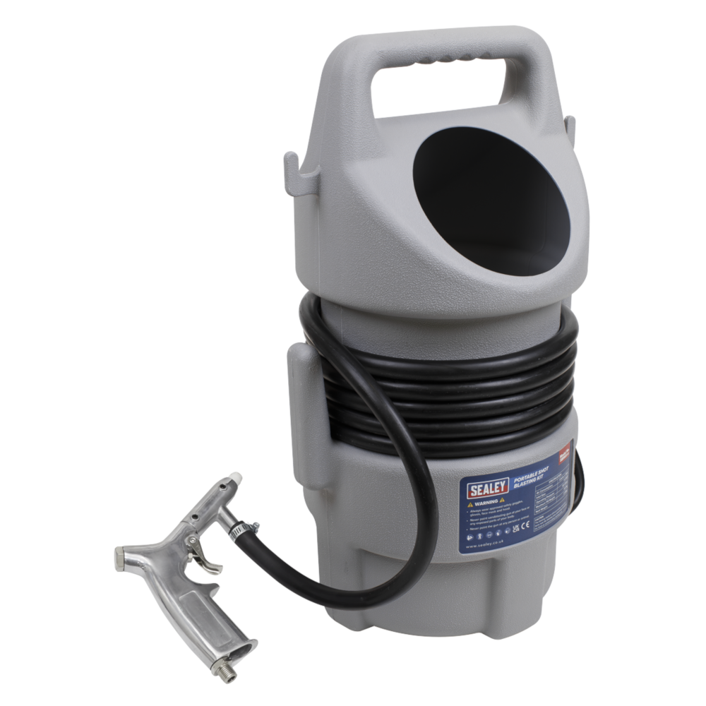 Sealey Portable Shot Blasting Kit 22kg Capacity - C