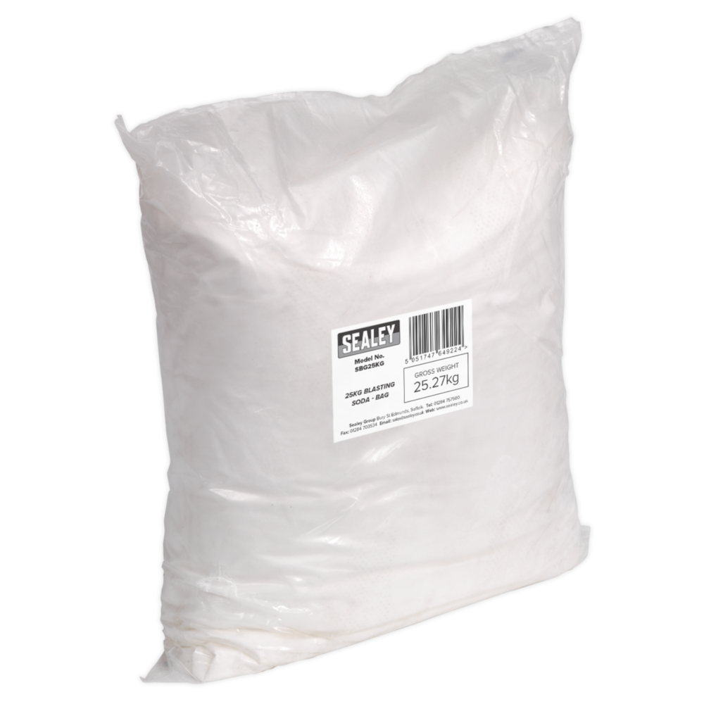 Sealey SBG25KG Blasting Soda Bag 25kg