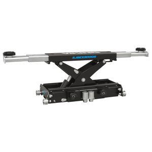 Sealey SJBEX3000S Viking Air Operated Jacking Beam MOT Inspection Pit Ramp with Arm Extenders and Roller Supports, 3 Tonne Capacity, Black