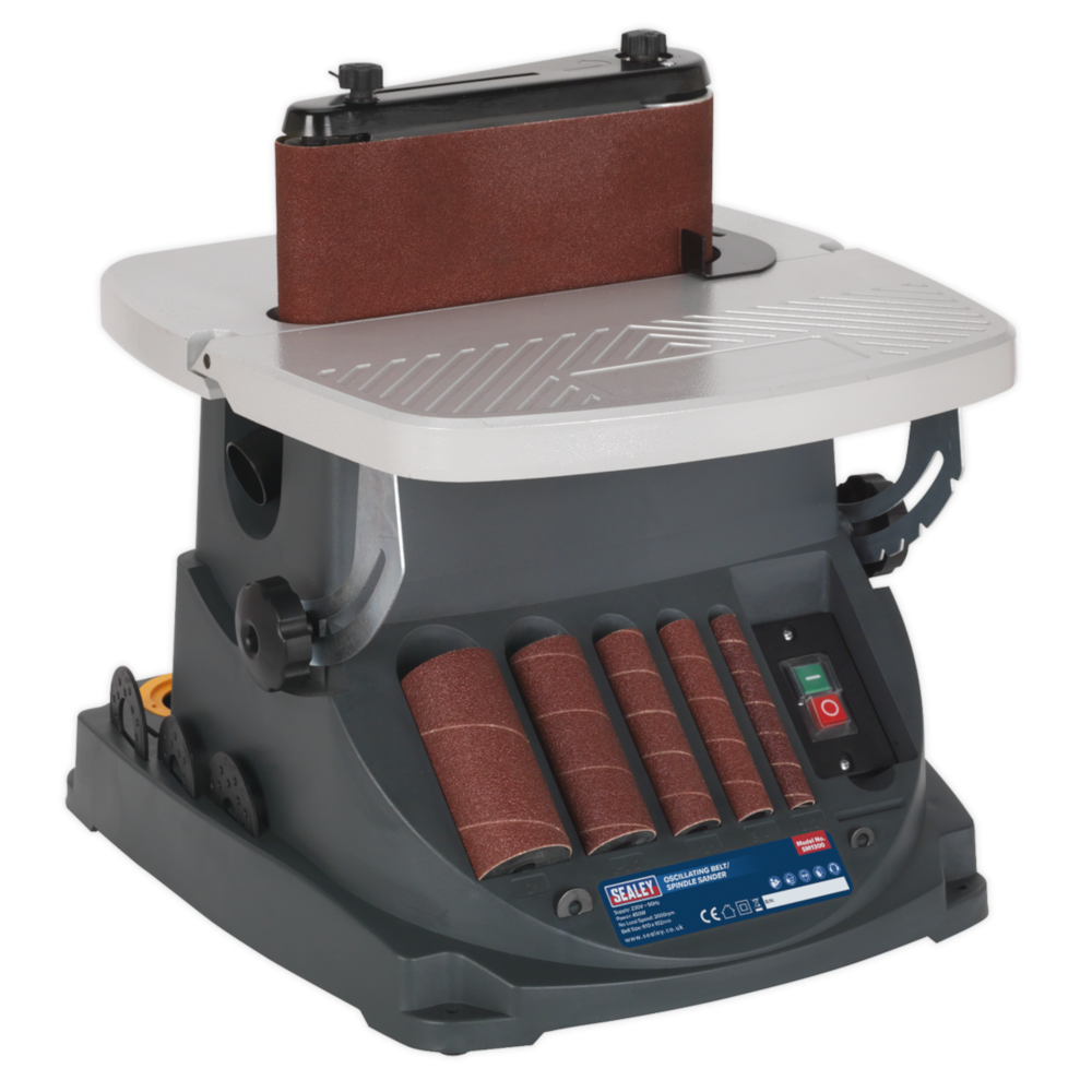 Sealey SM1300 Oscillating Belt and Spindle Bobbin Sander Bench Mounting