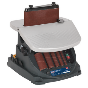 Sealey SM1300 Oscillating Belt and Spindle Bobbin Sander Bench Mounting 450W
