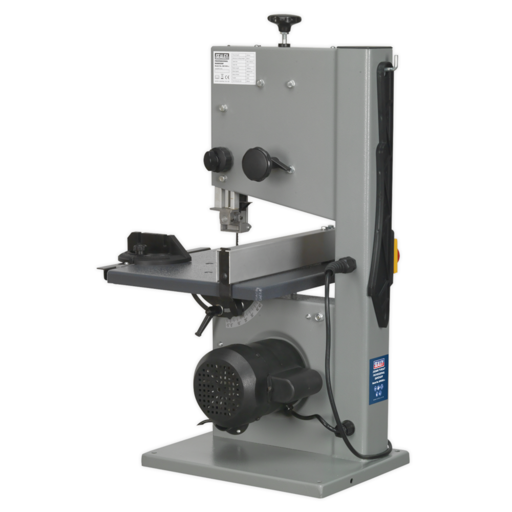 Sealey SM1303 Professional Garage Workshop Band Saw 200mm Throat 180W 230V