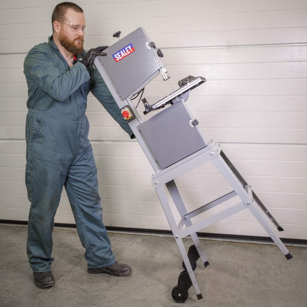 Sealey SM1304 Professional Garage Workshop Band Saw 245mm Throat 370W 230V