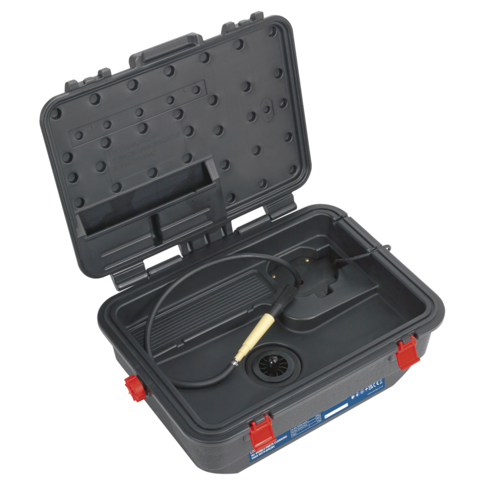 Sealey SM222 Mobile Parts Cleaning Tank 16 Litre with Brush