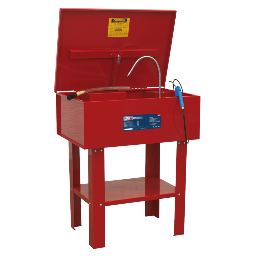 Sealey SM22 Air Operated Garage Vehicle Car Parts Cleaning Washer Tank 55 Litre