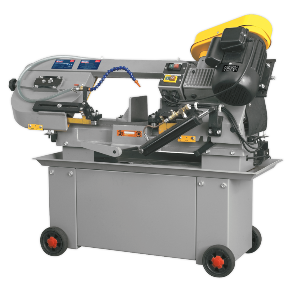 Sealey SM35CE Horizontal Metal Cutting Band Saw with Hydraulic Arm 300mm 550W 230V