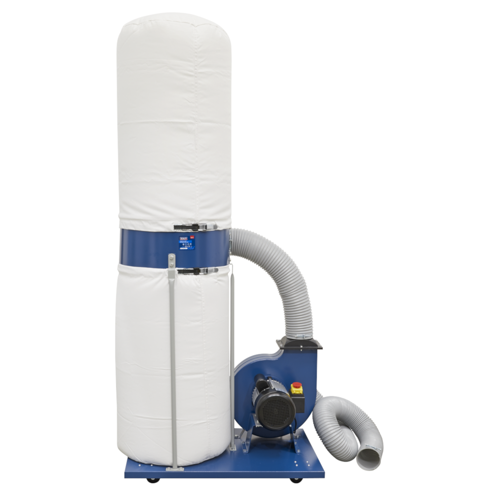 Sealey SM47 Portable Dust and Chip Collector Extractor 2hp 1500W 230V