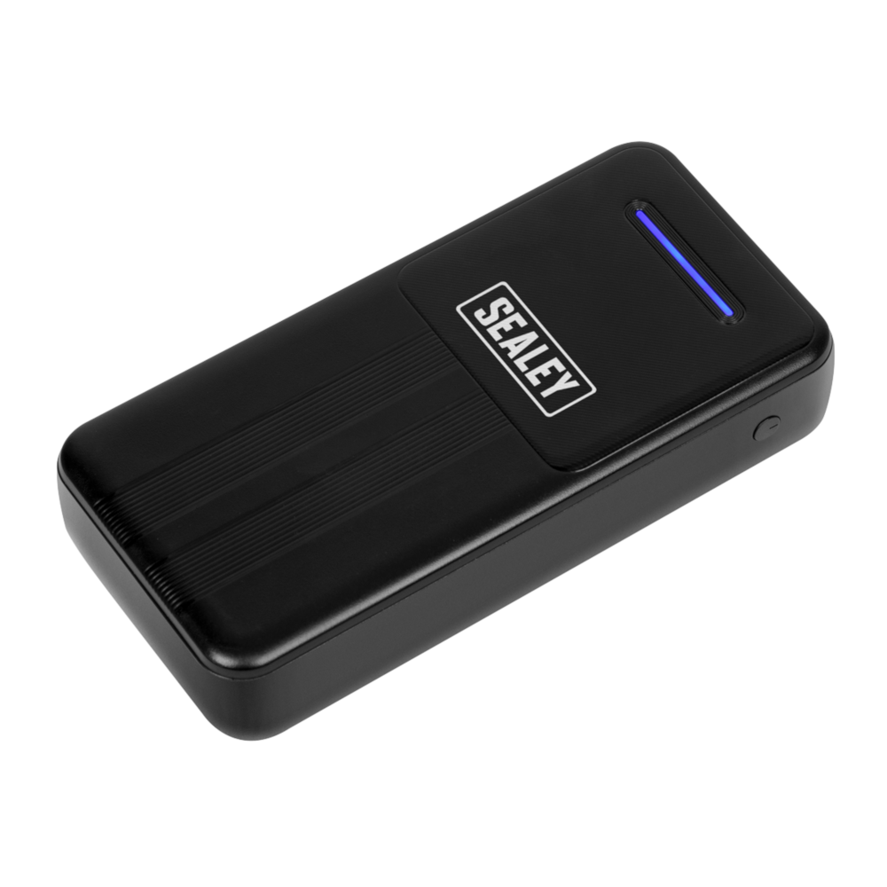 Sealey SPB102 Portable Power Bank Phone Laptop Micro USB Type C Charger Unit