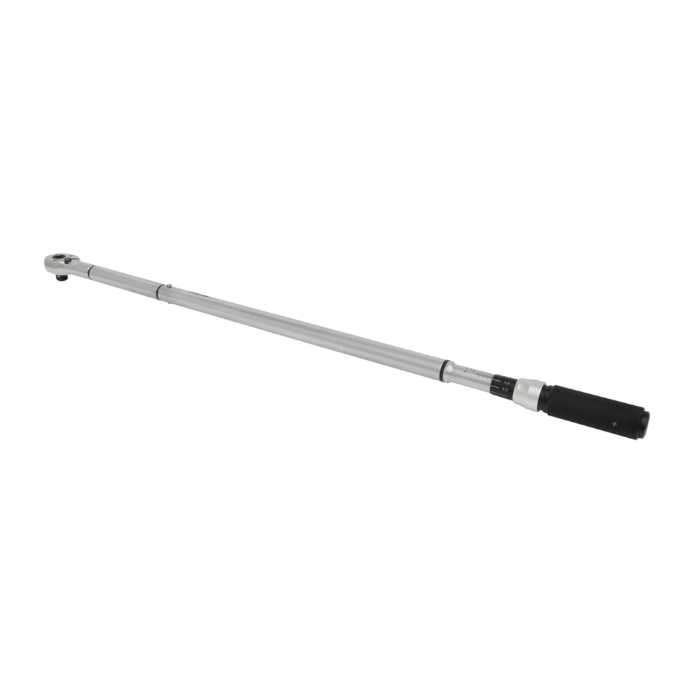 Sealey STW907 3/4"Sq. Drive Micrometer Style Torque Wrench 160-800Nm (118.1-590.4lb.ft) - Calibrated