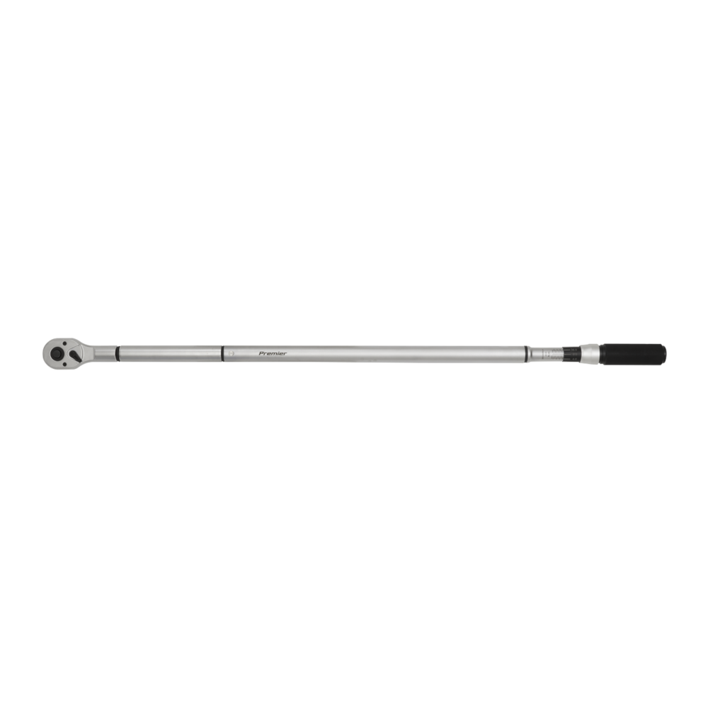Sealey STW907 3/4"Sq. Drive Micrometer Style Torque Wrench 160-800Nm (118.1-590.4lb.ft) - Calibrated