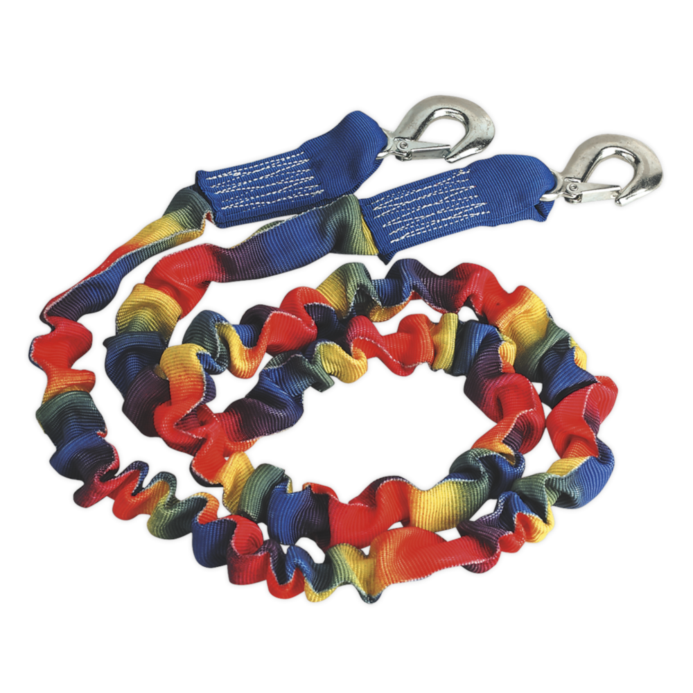 Sealey TH3002 Car Vehicle Recovery Tow Rope 3000kg Rolling Load Capacity