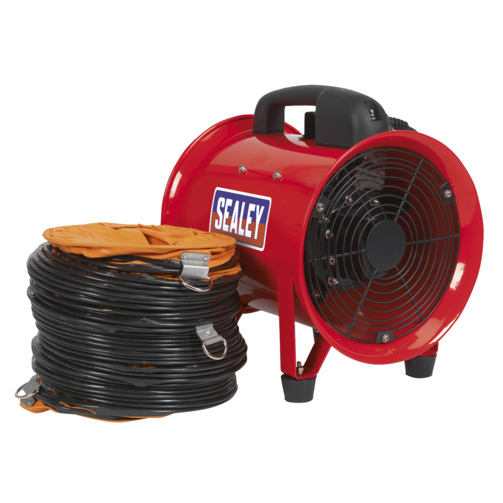 Sealey VEN200 Portable Air Ventilator 200mm with 5m Ducting