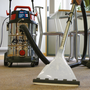 Sealey VMA915 Wet & Dry Valet Cleaner Machine with Stainless Steel Drum 30 Litre 1500W 230V