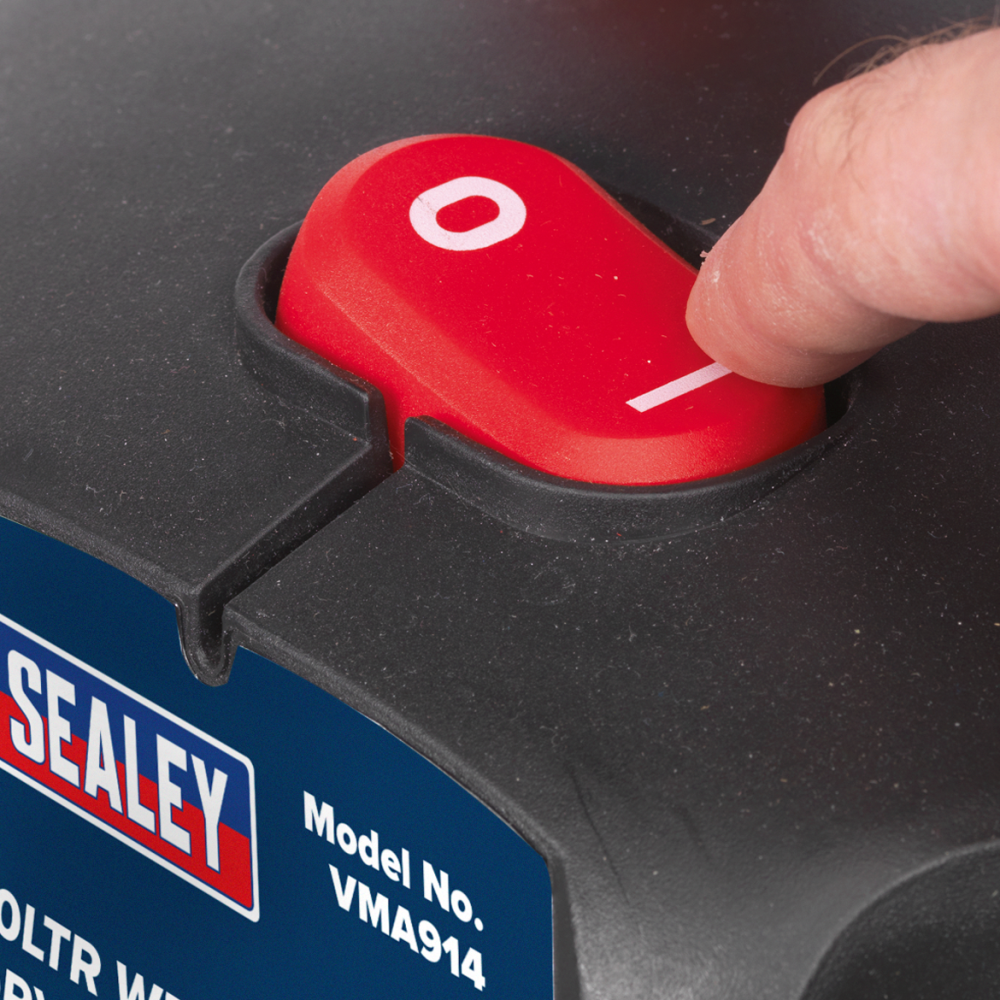 Sealey VMA915 Wet & Dry Valet Cleaner Machine with Stainless Steel Drum 30 Litre 1500W 230V
