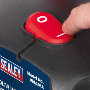 Sealey VMA915 Wet & Dry Valet Cleaner Machine with Stainless Steel Drum 30 Litre 1500W 230V