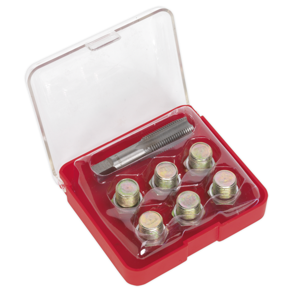 Sealey VS615 Oil Drain Plug Sump Gearbox Thread Repair Set M15