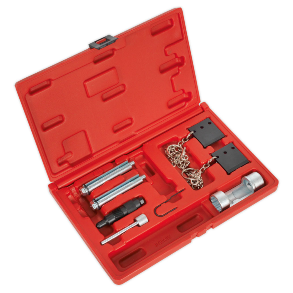 Sealey VSE2351 Diesel Engine Timing Tool Kit for VAG 2.5D TDi V6 - Belt Drive