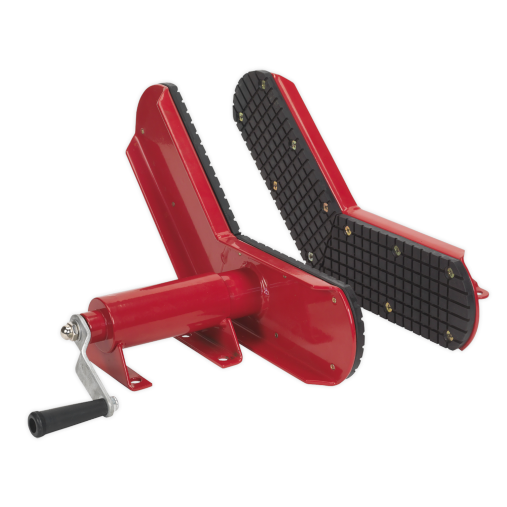 Sealey WCR01 Wheel Support Clamp for Motorcycle Bike Garage Workshop Support Ramp Bench Lift