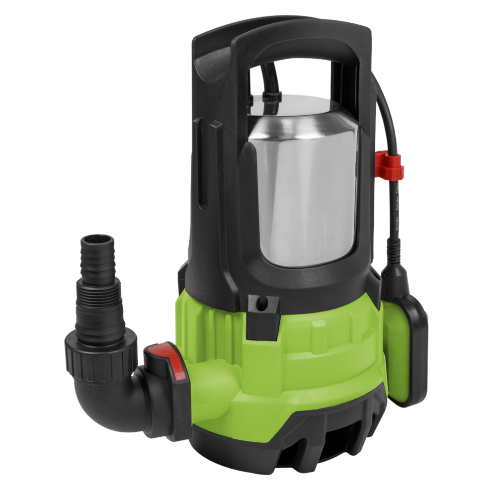 Sealey WPD415 Submersible Stainless Dirty Water Pump with Float Switch 333L/Min 1100W 230V