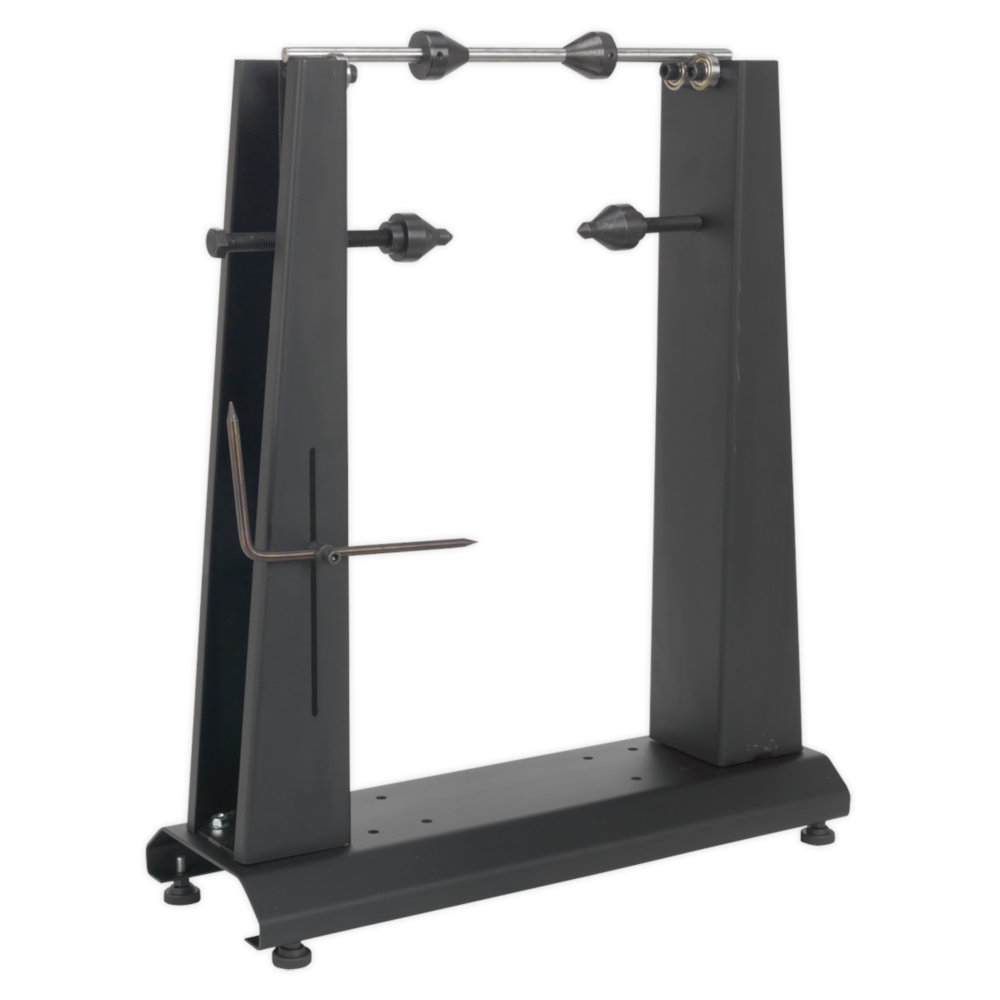 Sealey WTS01 Motorcycle and Bicycle Bike Garage Workshop Support Wheel Balancer and Truing Stand